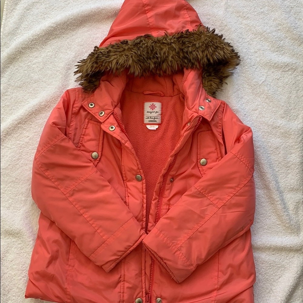 Gymboree Pink Winter Coat (5-6)